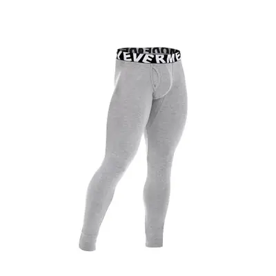 Image de Leggings thermiques hommes en modal, poche U, chauds et élastiques