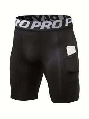 Image de Shorts de compression homme avec poche - Performance sport