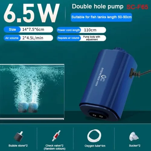 6.5w dubbel gat set