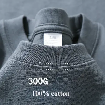Image de T-Shirt Homme Coton Robuste 300g - Décontracté & Surdimensionné