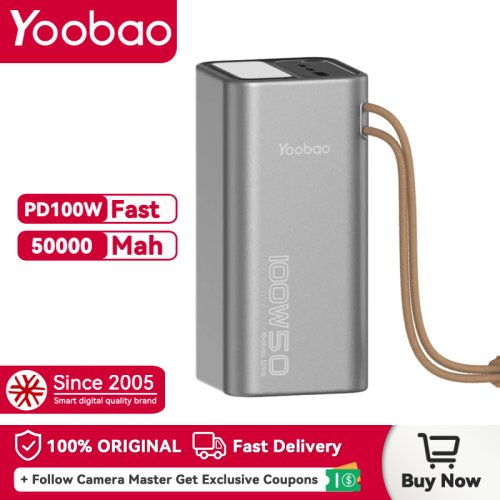 Imagen de Banco de Energía 50000mAh con Carga Rápida PD 100W
