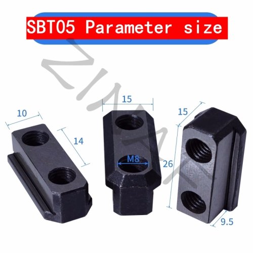 Zdjęcie Uchwyt Hydrauliczny T-Slot SBT 5/6/8 – Precyzyjne Zastosowanie CNC