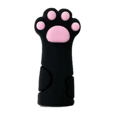 Image de Capuchons de Crayon Patte de Chat Mignons - Lot de 5