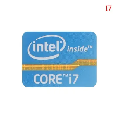 Image de Sticker Intel Core i3/i5/i7/i9 - Déco PC Portable