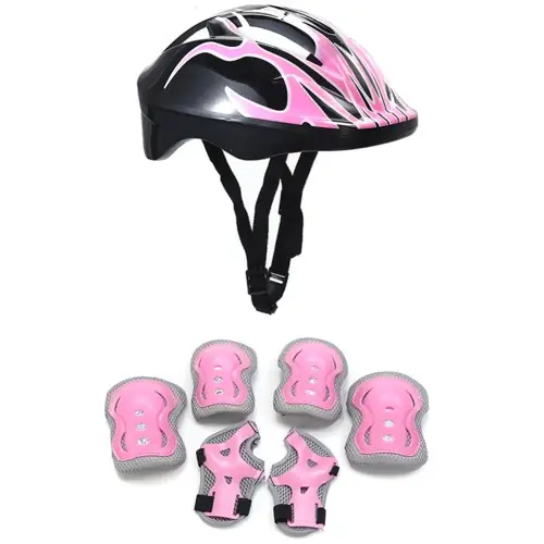 Image de Kit Protection Enfant 7 en 1 - Casque & protections anti-chocs