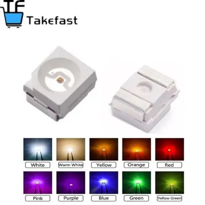 Image de Kit 100 LED SMD 3528 Multicolores - Éclairage DIY & Électronique
