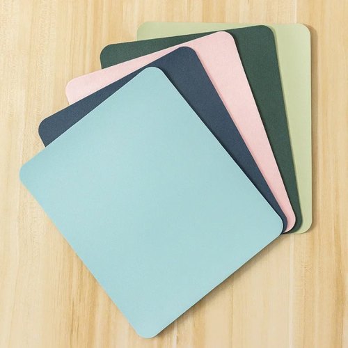 Image of Premium Non-Slip PU Leather Mouse Pad for Gaming and Office Use – Waterproof, Anti-Scratch, Easy to Clean Desktop Mat for PC and Laptop