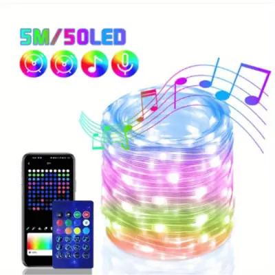 Image de Lumières LED RGB Intelligentes avec Contrôle Bluetooth