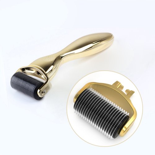 Image of Natural Skin Renewal Micro Needle Derma Roller Replacement Head with Titanium Needles – 0.2mm, 0.25mm, 0.3mm Precision Tips for Mesotherapy & Collagen Stimulation