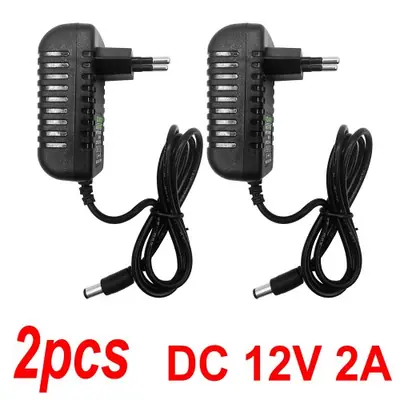 Adaptateur secteur 12V 2A - Universel pour caméra, routeur, LED