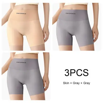 Image de Shorts de Protection Femme - Ensemble 3 Pièces Sans Couture