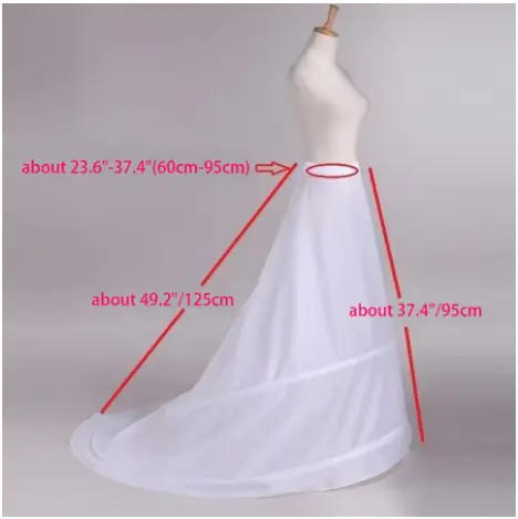 Image de Jupon de Mariage à 6 Cerceaux - Crinoline Longue