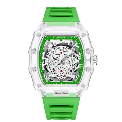 Image de Montre Homme Baril Transparente - Style Sportif & Étanche