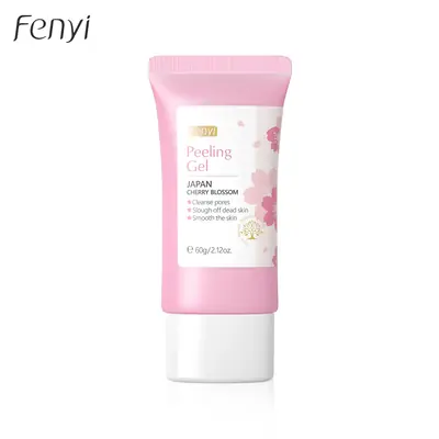 Gel Exfoliant Sakura Visage - Nettoyage Profond & Éclat