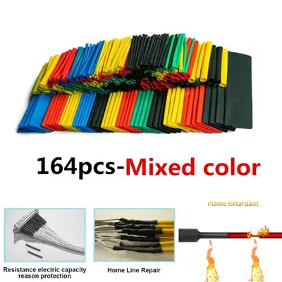 Image de Kit de 164 Tubes Thermorétractables - Protection Câbles Électriques