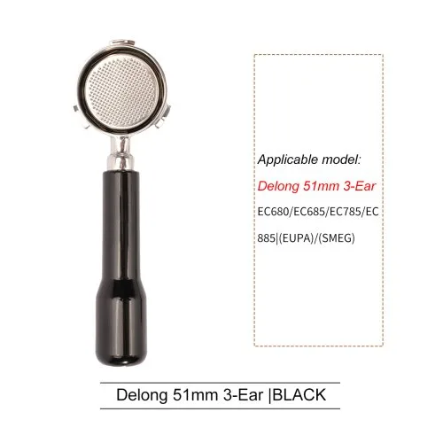 51mm 3-Ear Black