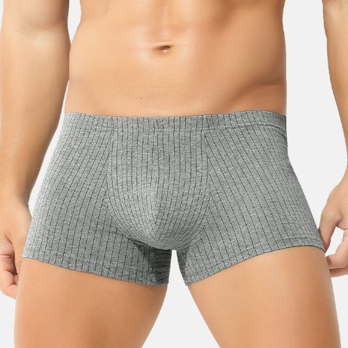Afbeelding van 100% Puur Katoenen Boxershorts voor Heren - Lichte, Ademende en Comfortabele Zomerondergoed met Sportieve Snit