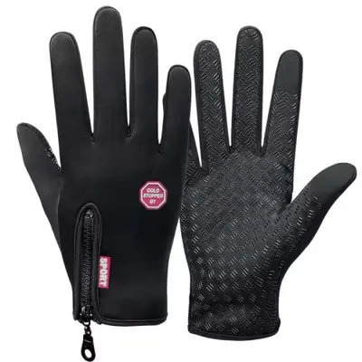 Image de Gants Hiver Tactile Imperméables pour Cyclisme & Moto