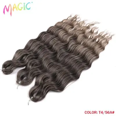 Image de Magic Anna - Extensions de Cheveux Synthétiques Ombre Arc-en-Ciel
