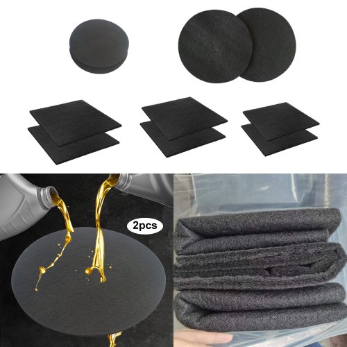 Imagen de Almohadilla de Protección Anti-Salpicaduras para Drenaje de Aceite de Transmisión - Accesorio Ligero y Multiusos para Cambio de Aceite en Vehículos