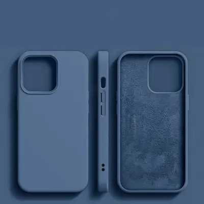 Image de Coque pour iPhone Silicone Liquide Ultra-Protection