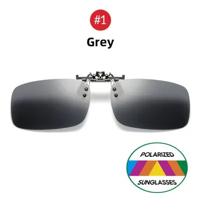 Image de Lunettes de Soleil Polarizées avec Miroir Bleu Rabattable