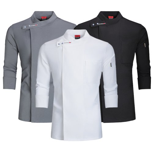 Afbeelding van Professioneel Chef Uniform voor Keuken, Restaurant, Café en Bakkerij – Comfortabele Werkkleding voor Koks, Obers en Serveersters