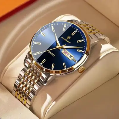 Image de Montre Homme Luxe Sport Étanche - Acier Inoxydable & Lumineuse