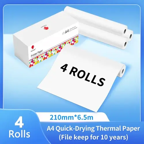 A4 papier 4 rouleaux