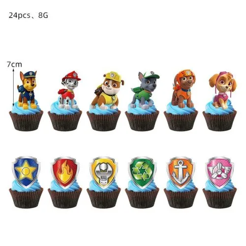 Cupcaketoppers - 24 st.