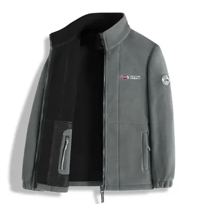 Image de Manteau Polaire Homme Hiver Chauffant & Coupe-Vent