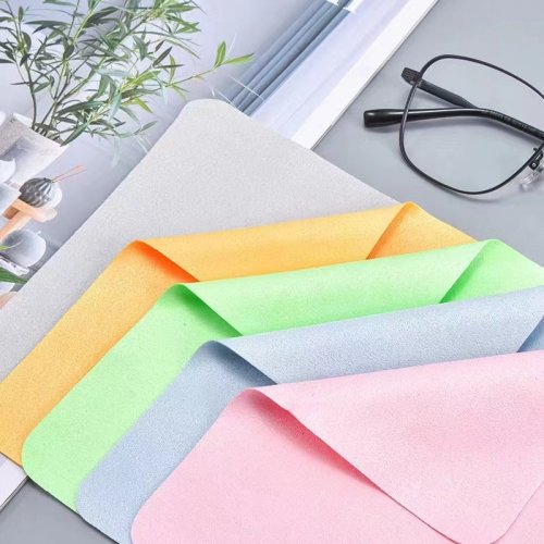 Image de Chiffon Nettoyant Microfibre pour Lunettes - Lot de 5