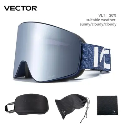 Image de Lunettes de Ski Anti-Buée UV400 - Protection Optimale pour Ski & Snowboard