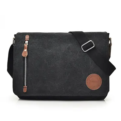 Image de Sac Bandoulière Rétro Unisexe - Grand Format Toile Durable