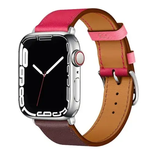 Image de Bracelets en Cuir pour Apple Watch - Tous Modèles