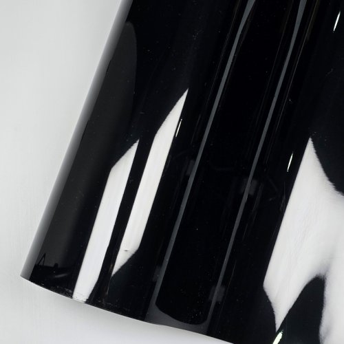 Immagine di Adesivi Tuning Auto in Vinile con Pellicola Specchietto Retrovisore Warrior Nero Lucido - Decalcomanie per Avvolgimento Fibra di Carbonio per Veicoli
