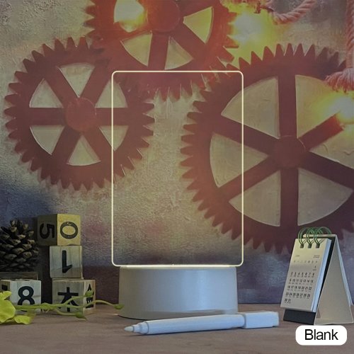 Bild von Hinweis Bord Kreative Led Nachtlicht USB Nachricht Bord Urlaub Licht Mit Stift Geschenk Für Kinder Freundin Dekoration Nacht Lampe