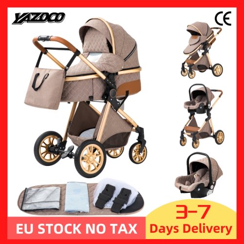 Bild von 3-in-1 Kinderwagen – Leicht, Klappbar & Ideal für Babys