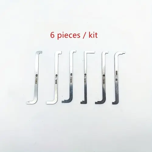 Image de Kit Outils Serrurier 6 Pièces - Pratique & Haute Qualité