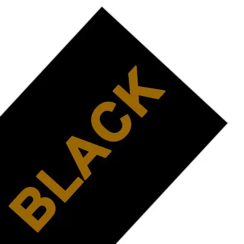 Nero su oro