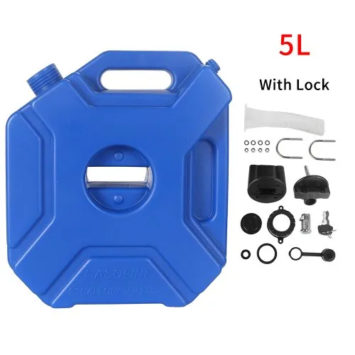 5L Blue With Lock