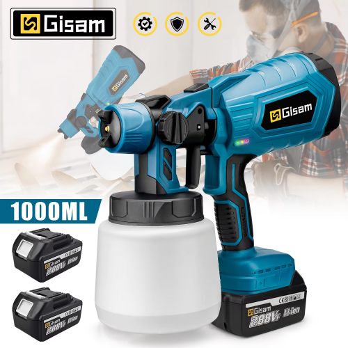 Image de Pistolet de Pulvérisation Électrique Sans Fil 1000ml