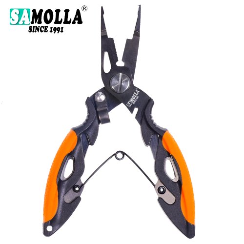 Immagine di Pinze Multifunzione da Pesca in Acciaio Inox – Strumento Essenziale per Pescatori