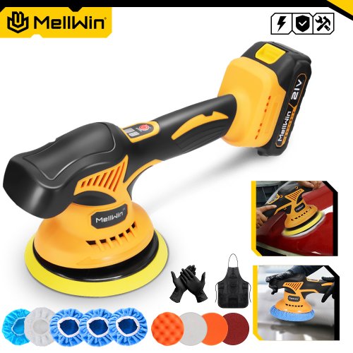Image de Polisseuse Sans Fil 18V - 6000 RPM avec Affichage Numérique