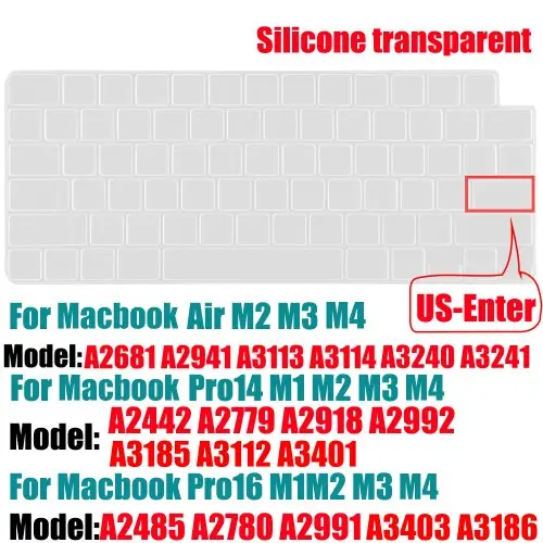 Image de Housse de Clavier Premium pour MacBook M4/M3/M2