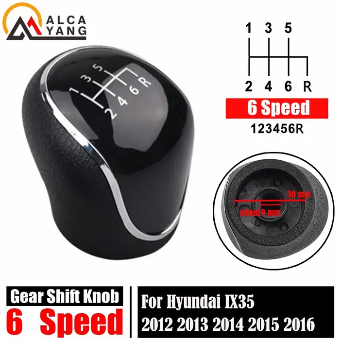 Image de Pommeau de levier de vitesse pour Hyundai IX35