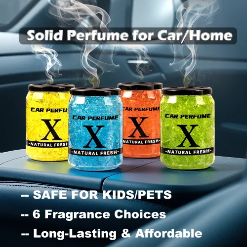 Afbeelding van Natuurlijke en Duurzame Luchtverfrisser Gel van 220g – Geurzuiverend voor Auto, Slaapkamer, Woonkamer, Badkamer en Schoenenkast