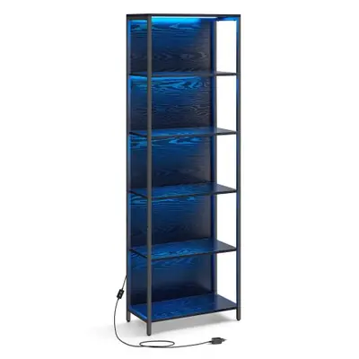 Image de Étagère LED Vasagle 6 Niveaux - Éclairage Réglable & Design Moderne