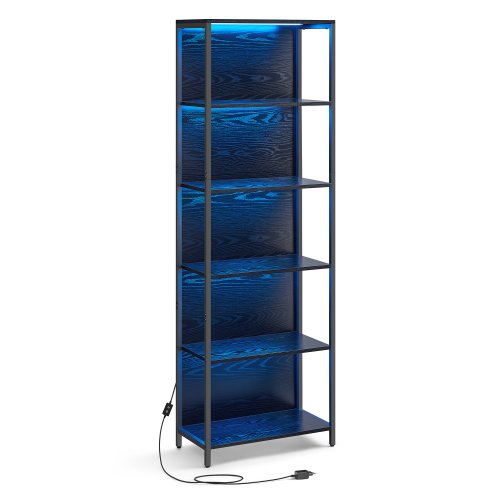 Image de Étagère LED Vasagle 6 Niveaux - Éclairage Réglable & Design Moderne