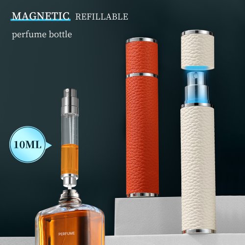 Zdjęcie Elegancki Skórzany Spray do Perfum 10ml – Idealny Prezent